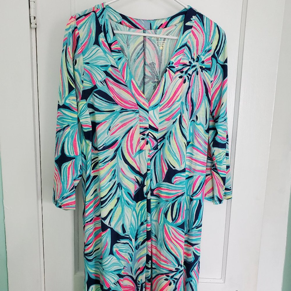 Lilly Pulitzer Shift Dress, Size L